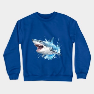 Shark the terror of the seas Crewneck Sweatshirt